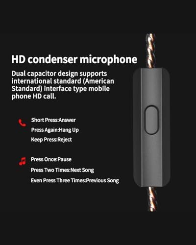 Achieve Studio-Quality Sound with keephifi KZ AS10 IEM Earphones – 5 Balanced Armature Drivers, Ergonomic Noise-Cancelling Design, Detachable Cable for Musicians, Singers & Drummers, Integrated Microphone for Effortless Connectivity and Performance