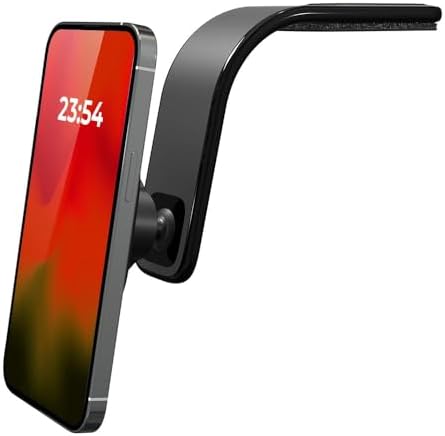 Revolutionary Magnetic Phone Holder for Secure Car Mounting – Versatile Air Vent & Dashboard Suction Design (Sleek Black) – Ultimate Smartphone Accessibility & Safety on the Road