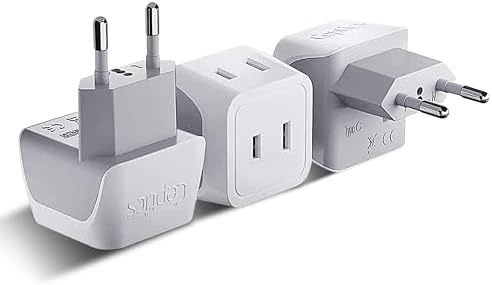 Ultimate Universal Travel Adapter: 35 W Fast Charging Power Converter with PD & QC 3.0, Dual USB-C & Triple USB Ports for Seamless Global Connectivity – Compatible with Type A, C, G, I Outlets for Effortless Charging Across EU, US, UK & Beyond – Perfect Travel Companion for Modern Explorers
