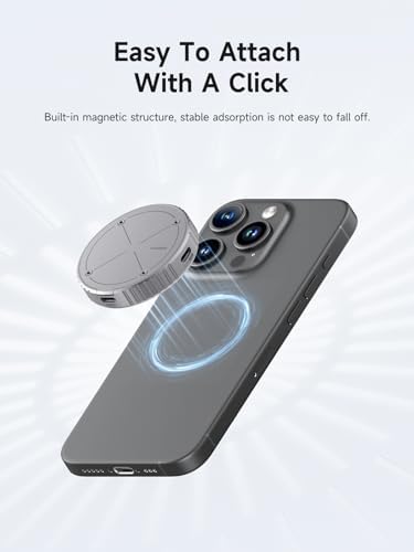 Revolutionize Your Storage with Hagibis Magnetic M.2 2230 NVMe SSD Enclosure – Ultimate USB-C 3.2 Gen2 Adapter for i Phone 16, 15 Pro Max, Mac Book, i Pad Pro & Android Devices | Lightning-Fast 10 Gbps Data Transfer, Durable Aluminum Design & Portable Convenience for On-the-Go Users