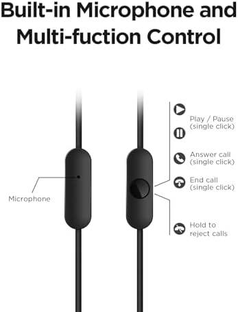 Dual Pack 1 MORE USB-C Earbuds – Premium Noise-Isolating In-Ear Headphones for i Phone 15 & Pixel 10 – High-Fidelity Sound with Built-In Mic, Lightweight Aluminum Design, and Tangle-Free Kevlar Cable – Perfect for Sports, Commuting, and Everyday Use with Extra Comfort Tips for a Custom Fit