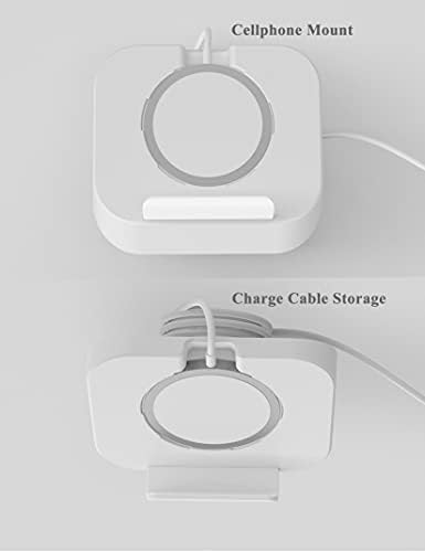 Phone Wall Mount for Magsafe Charger Bedside Phone Holder Compatible with Magsafe Accessories Fit for iPhone 12/12 Pro/ 13 Pro Max(Charger Not Included) (Black) – Enhanced Compatibility and Speed