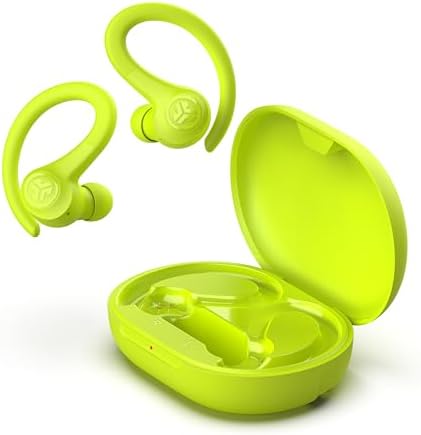 JLab Go Sport+ Wireless Workout Earbuds – Unrivaled 35+ Hour Bluetooth Battery Life, C3 Clear Calling Technology for Distinct Conversations, and Secure Earhook Design for Unyielding Stability During Workouts – Elevate Your Sound Experience with 3 Adjustable EQ Settings and Broad Device Compatibility in Sleek Graphite Finish