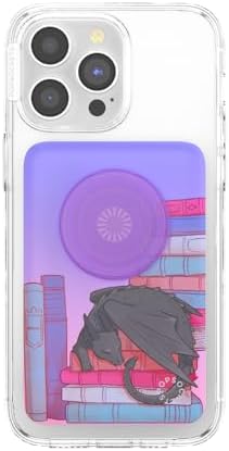 Mag Safe-Compatible Pop Sockets Power Pack: 5000 m Ah Portable Phone Charger for i Phone 12/13/14/15/16 Pro/Pro Max/Plus – Effortless Magnetic Wireless Power Bank in Sleek White for Fast Charging on the Go