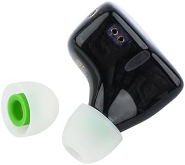 Linsoul Kiwi Ears Flex Silicone Replacement Earbud Tips – Premium Noise Isolation IEM Tips for KZ ZS10 Pro 2, Super Mix 4, Hype4, Orchestra Lite, and Cadenza | Custom Comfort and Enhanced Sound Clarity (Available in S/M/L Sizes, Stylish Green) – Transform Your Audio Experience