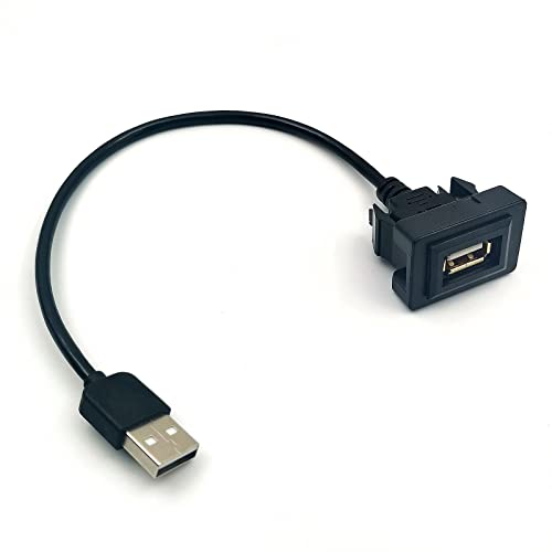 Upgrade Your In-Car Charging Experience with DEVMO Flush Mount USB Port Adapter for Toyota Vios/ALTIS – High-Speed Data Transfer, Easy Installation, and Sleek Dashboard Integration for Enhanced Functionality and Style