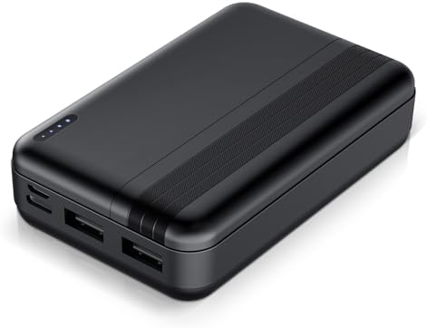 Ultimate 10,000 m Ah Heated Vest Battery Pack – 5 V/2 A Power Bank for Electric Jackets, Coats, and Hoodies – Lightweight USB Charger for All-Day Warmth in Winter Activities – Enhanced Compatibility (Excludes 7.4 V Heated Gear) – Perfect for Outdoor Enthusiasts