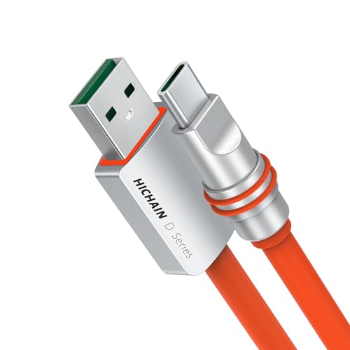 Hichain Premium 4 ft Purple USB A to USB C Charger Cables – Dual Pack for 100 W Fast Charging, Waterproof & Robust Build for Optimal Data Transfer – Ideal for Samsung Galaxy, Google Pixel & PS5 – Stylish Charging Solution to Enhance Your Tech Experience