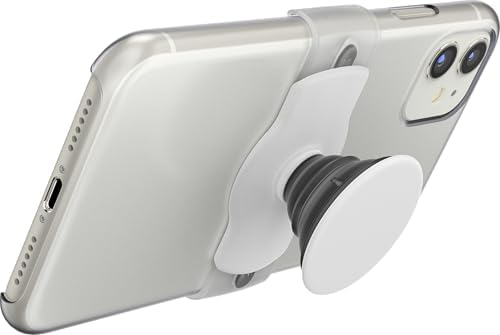 Revolutionary Pop Sockets Grip Slide for Phones – Versatile Sliding Phone Holder with Expandable Kickstand – Clear on White – Enhanced Compatibility for Curved Edge Cases – Effortless Positioning for Selfies and Streaming – Swappable Pop Top for Personalized Style – Wireless Charging Ready – Perfect Cell Phone Accessory for Texting and Watching on-the-Go – Non-Adhesive Design for Maximum Utility and Easy Removal – Upgrade Your Mobile Experience with This Innovative Phone Grip Solution!