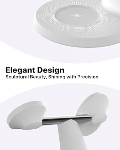 Revolutionize Your Charging Routine with Our 3-in-1 Wireless Charging Station for Apple Devices – Fast Mag Safe Charger for i Phone Models 12-16, Apple Watch, and Air Pods – Compact Design with Enhanced Stability, Overcharge Protection, and Effortless Organization