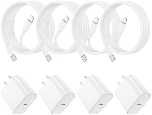 Ultra-Fast Charging Kit for i Phone 14/13/12 – 20 W USB-C Power Block & Dual 6 FT Lightning Cables in Vibrant Green – Superior Compatibility for Pro/Plus Models – Recharge Up to 50% in Just 30 Minutes – Stylish, Durable Design for Daily Use – Maximum Efficiency Meets Trendy Aesthetics