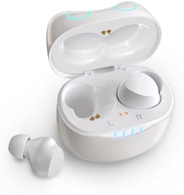 Compact Bluetooth 5.0 Earbuds for Small Ears | Touch-Control Noise-Cancelling Headphones with Unique Cartoon Charging Case | Lightweight Design for Comfort | Immersive Stereo Sound Perfect for Music & Calls | Ideal for Active Lifestyles