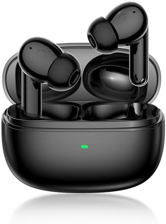 Revolutionary AI Translation Earbuds – Effortless Two-Way Communication in 138 Languages with Bluetooth Technology and Companion App – Perfect for Global Travelers, Business Professionals, and Language Learners – Stylish Black Design for Comfort and Convenience – Unlock Seamless Conversations Anywhere with Advanced Voice Translation Capabilities and Enhanced Device Compatibility