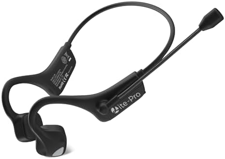 Next-Gen Bluetooth 5.0 Open Ear Wireless Headphones with Superior Noise-Cancelling Mic – IPX4 Waterproof Earbuds Perfect for Professionals and Active Lifestyles – Dual Device Pairing for Effortless Connectivity and Crystal-Clear Communication