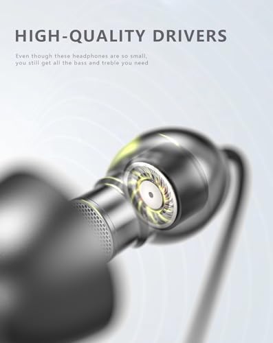 Ergonomically Designed Wired Sleep Earbuds for Side Sleepers – Noise-Isolating In-Ear Headphones with Exceptional Sound Quality and Built-In Microphone for Effortless Bedtime Listening – Perfect for Music, Audiobooks, and Meditation Relaxation