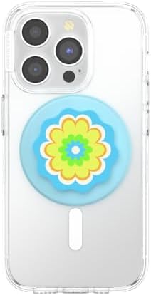 Mag Safe-Ready Tidepool Lava Pop Socket Phone Grip & Stand – Magnetic Hold for Effortless Wireless Charging, Hands-Free Viewing, and Stylish Functionality – Transform Your Mobile Experience with Enhanced Compatibility and Unique Design
