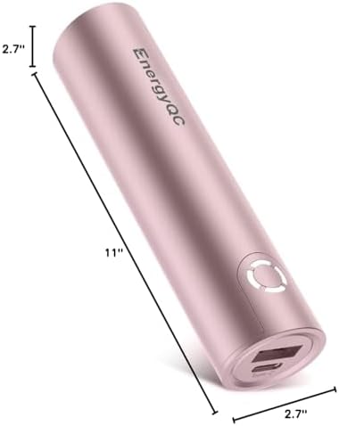 Ultra-Fast 5000 m Ah Portable Power Bank – Compact Energy QC Charger with 5 V/2.4 A Output & USB-C Input, Compatible with i Phone, Samsung Galaxy & More – Sleek Design for On-the-Go Power Solutions