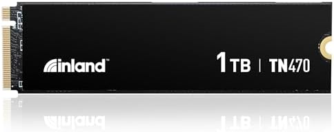 Elevate Your Performance with the INLAND TN450 500 GB NVMe M.2 PCIe Gen4 x4 Internal SSD – Unmatched 5,000 MB/s Speeds, 3 D NAND Technology for Ultimate Durability, Perfect Upgrade for Laptops & Desktops