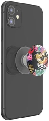 Minnie & Daisy Pop Socket Phone Grip with Versatile Kickstand – Stylish Adhesive Cell Phone Holder for One-Handed Use – Universal Compatibility with i Phone, Samsung & More – Swappable Design for Customization and Wireless Charging Friendly – Anti-Drop Technology for Enhanced Security – Perfect for On-the-Go Users