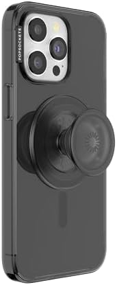 Transparent Mag Safe-Compatible Phone Grip Case for i Phone 15 Pro Max – Superior Drop Protection and Effortless Wireless Charging – Elevate Your Style with Enhanced Handling and Sleek Design