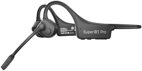 Ultra-Lightweight Bone Conduction Bluetooth Headphones – Waterproof Open-Ear Design for Enhanced Awareness and Comfort – Ideal for Sports, Workouts, and Hands-Free Calls with Crystal Clear Audio – Multi-Device Connectivity and Durable Performance for Active Lifestyles