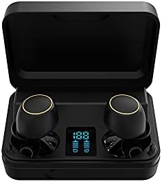 Advanced Bluetooth 5.0 Wireless Earbuds with Noise Cancelling – Hi-Fi In-Ear TWS Headphones Featuring 5000 m Ah Smart LED Charging Case, Auto Pairing, Touch Control, Dual Mic, and IPX7 Waterproof Design for Ultimate Comfort and 30-Hour Battery Life