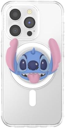 Stylish Lilo & Stitch Pop Socket Grip with Kickstand – Versatile One-Handed Phone Holder for Seamless Use and Enhanced Compatibility across Devices – Effortless Style and Functionality in a Durable Accessory for i Phone, Samsung, and More – Perfect for Wireless Charging and Swappable Designs – Ideal Anti-Drop Solution for Everyday Convenience
