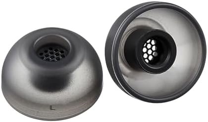 Enhance Your Audio Experience with AZLA Sedna Earfit MAX TWS Earbud Tips (S/MS/M) – Premium Noise-Canceling Silicone Eartips in Dark Gray for Ultimate Comfort and Sound Isolation, Perfectly Compatible with Sony, Samsung, and Sennheiser Wireless Headphones