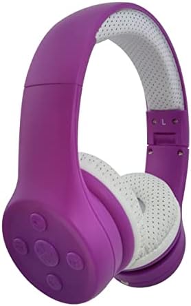 Light Blue Kids Bluetooth Headphones – Safe 93 d B Volume Limitation for Ear Protection – Foldable & Travel-Friendly Design – Built-in Microphone for Hands-Free Calls – Comfortable Wireless Headphones for Toddlers and Children – Perfect for School, Home, and Fun Activities