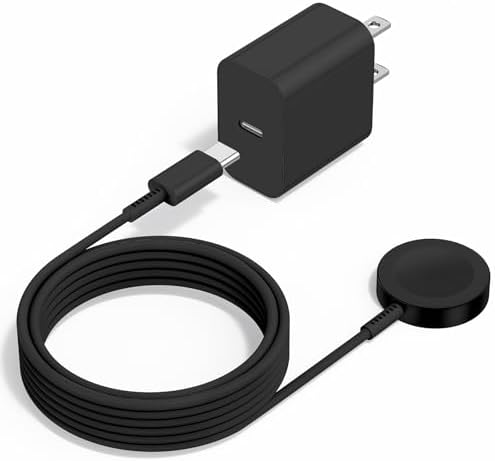 Revolutionary 2-in-1 Magnetic USB-C Charger for Apple Watch & i Phone – 3 ft Fast Charging Cable for Series Ultra/9/8/7/6/SE/SE2/5 & i Phone 14/13/12/11 Pro/Pro Max – Ultimate Convenience, Enhanced Compatibility, and Robust Durability for Modern Tech Users