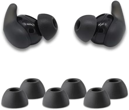 Upgrade Your Audio with Comply TW-180-B Memory Foam Earbud Tips | Tailored for Sony Link Buds Fit & TOZO NC9 | Unrivaled Comfort, Secure Fit, and Noise Isolation | 3 Pairs for Optimal Listening Experience | Perfect for Music Lovers Seeking Clarity and Comfort