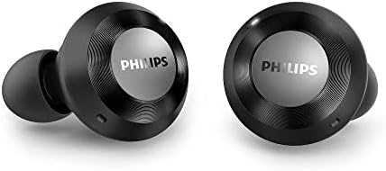 Philips T8505 True Wireless Earbuds – Premium Hybrid Active Noise Canceling (ANC) with Bluetooth 5.0 Connectivity, IPX4 Water-Resistant Design, Voice Assistant Functionality, App-Controlled Customization, and USB/Wireless Charging Case for Ultimate Convenience and Comfort