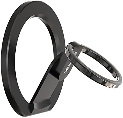Magnetic 2-in-1 Phone Grip & Kickstand – Rapid X Snapo for i Phone 12-15 Series – Lightweight Aluminum Holder with 360° Flexibility and Enhanced Compatibility – Perfect for Hands-Free Viewing in Multiple Colors