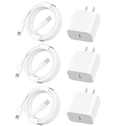 MFi Certified 6 FT USB C to Lightning Charging Cable Pack – Fast Charging i Phone Adapter for 14 Pro Max, 14 Plus, 13 Mini, 12, 11, X, SE & Air Pods – Durable, High-Speed Charging Solution for Apple Devices with Enhanced Compatibility