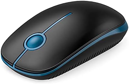 Sleek Vssoplor Wireless Mouse – Ultra-Slim Silent Optical Companion for Laptops & PCs | 2.4 GHz Nano Receiver, Perfect for Quiet Workspaces & Travel | Enhanced Compatibility for Windows, Mac & Linux