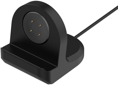 Elegant White Charging Dock for Google Pixel Watch 3/2 – Effortless Cable Management for a Neat Nightstand – Sturdy Silicone Base for Ultimate Stability – Rapid Type-C Charging for Hassle-Free Overnight Power – Perfect Addition for an Organized Lifestyle and Enhanced Smartwatch Accessibility