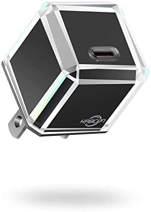 20 W USB C Fast Charger Block for i Phone 16/15/14/13 Series – Compact PD 3.0 Wall Adapter with No Cord Design for Ultimate Portability and Rapid Charging Efficiency