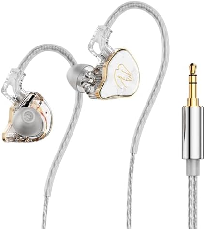 Premium Hybrid In-Ear Monitors with Advanced 1 BA + 1 DD Technology | Unmatched Comfort for Long Listening Sessions | Deep Bass for Gaming and Music Enthusiasts | Ergonomic Design for Noise Isolation and Fit | Universal Device Compatibility | Elevate Your Sound Experience Today