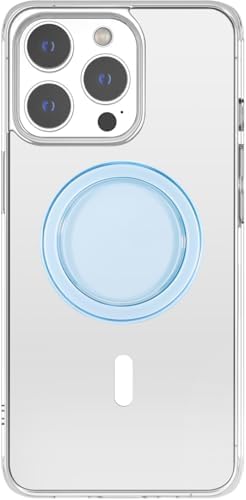 Upgrade Your i Phone Experience with Metisinno Purple Translucent Magnetic Base for Pop Socket Grips – Seamless Compatibility with Mag Safe Cases for Effortless Use and Stylish Appeal