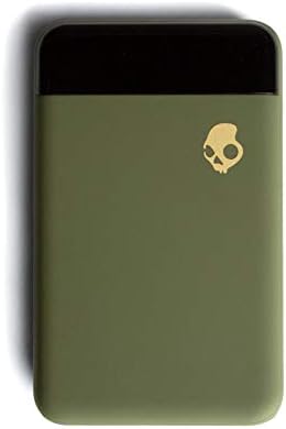 Skullcandy Stash Fuel 10,000 m Ah Ultra-Compact Fast Charging Power Bank – Lightweight Portable Charger for i Phone, Android & USB Devices in Stylish Olive – Reliable Travel Essential for Maximum Device Compatibility and Rapid Recharge