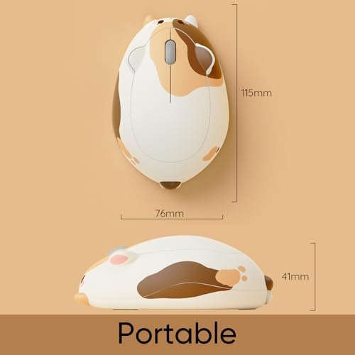 Akko Cat Theme Pink Wireless Gaming Mouse – Tri-Mode Connectivity for Seamless Use Across Devices, Adorable Cartoon Design for Enhanced Aesthetic, Ergonomic & Lightweight for Extended Comfort, Ideal for Mac & Windows Users – Elevate Your Gaming Experience with Style!