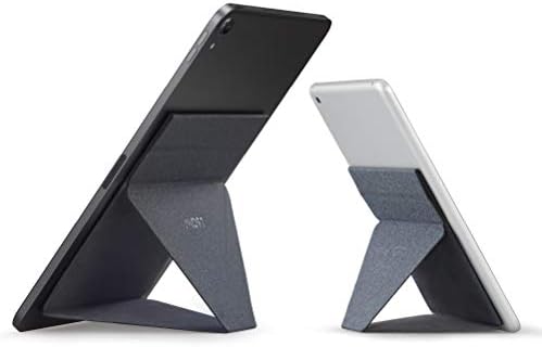 Revolutionize Your Tablet Experience with the MOFT Invisible Adhesive Slim Stand – Adjustable Support for Tablets Up to 12.9” in Space Gray – Perfect Blend of Portability, Style, and Functionality for Seamless On-the-Go Use