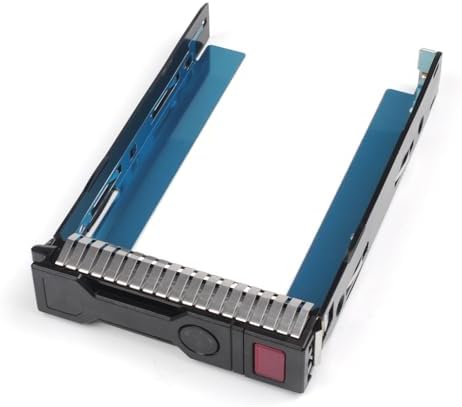 Transform Your HP Proliant Server: 2.5 to 3.5 Hard Drive Adapter SSD with Tray Caddy for Enhanced Storage & Speed | Compatible with DL360 e, DL380 e, BL460 c & More | Effortless Plug-and-Play Installation for IT Professionals & Enthusiasts | Elevate Performance with Secure, Durable Design and Faster Data Transfers