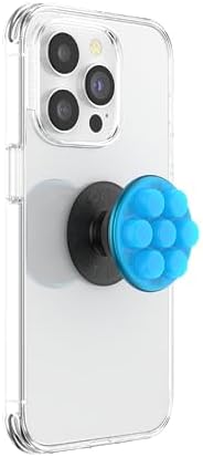 Elevate Your Smartphone Experience with the Mag Safe Compatible Pop Sockets Grip – Stylish Enamel Silver Heart Design, Magnetic Phone Stand & Secure Grip for i Phone, Ideal for Hands-Free Viewing & Effortless Wireless Charging, Customizable Swappable Top for Personal Flair