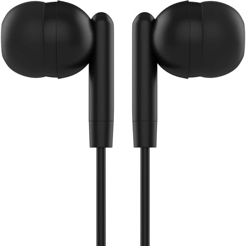 Maeline 100-Pack Bulk Earbuds with 3.5 mm Connector – Multi-Color Stereo Earphones for Schools, Events, and Promotions – Superior Sound Quality and Comfort for Everyday Use