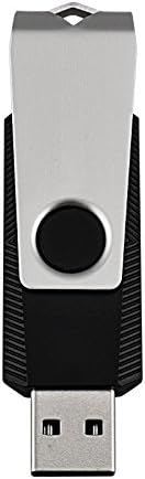 TOPESEL 10 Pack 16 GB USB 2.0 Flash Drives – Sleek Swivel Design for Effortless Data Transfer and Enhanced Compatibility – Ideal for Personal and Professional Use – Reliable Portable Memory Sticks in Classic Black – Perfect for Backups, File Sharing, and On-the-Go Storage
