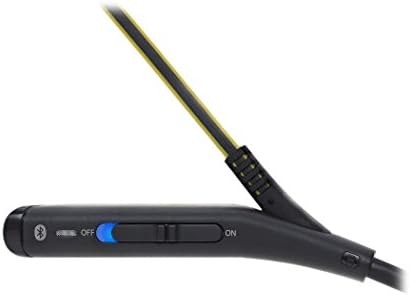 Audio-Technica ATH-CKS550 BTBGD Wireless Solid Bass Bluetooth Earbuds with Microphone – Premium In-Ear Headphones for Deep Sound and Effortless Control in Black-Gold Finish