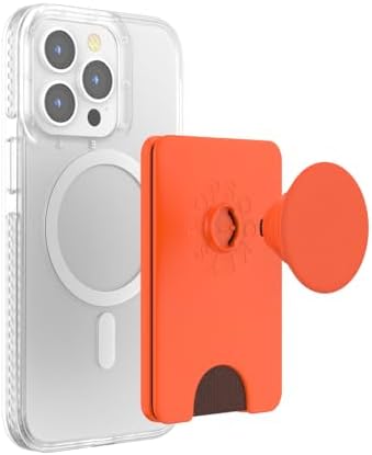 Cobalt Pop Sockets Phone Wallet: Premium Card Holder with Expanding Grip and Mag Safe Compatibility for Effortless Wireless Charging – The Perfect Accessory for On-the-Go Mobile Users Seeking Style and Functionality