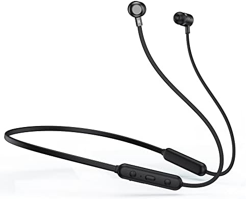 Premium Bluetooth 5.0 Sport Earbuds with IPX5 Waterproof Technology – Ergonomic Neckband Headphones for Enhanced Workout Performance – Superior Sound Quality, Long Battery Life, and Comfortable Fit for Running and Intense Exercise Sessions