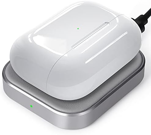 Premium Wireless Charging Station for Air Pods Pro & Compatible Models – Fast, Compact Power Hub with Overheat Protection – Sleek White Design for On-the-Go Convenience – Ideal for Travelers and Home Use – No Air Pods Included